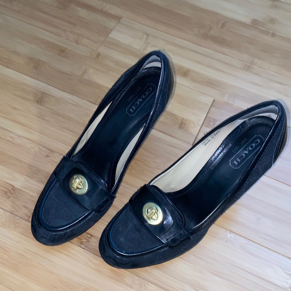 Coach Turnlock High Heel